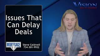 Issues That Delay Deals