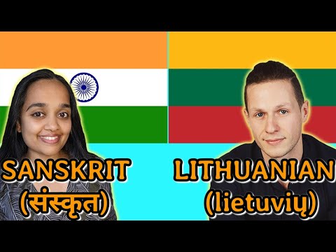 Similarities Between Sanskrit and Lithuanian