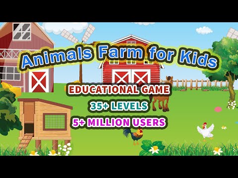Animals Farm For Kids Video