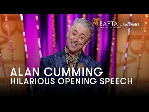 Alan Cumming kicks off the BAFTA TV Awards 2025 in hilarious style