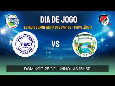 AO VIVO: TURVELÂNDIA X CACHOEIRA DOURADA | 6ª COPA SUL GOIANA DE FUTEBOL | SEMIFINAL  JOGO DE VOLTA