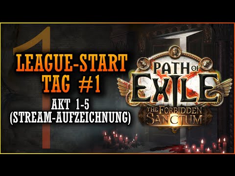 [3.20] Leveling mit Koi - League-Start Tag #1 | Path of Exile | Stream-Aufzeichnung | Deutsch