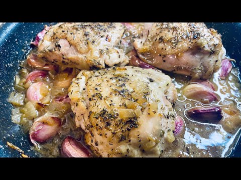 40 Clove Garlic Chicken (quick how to)