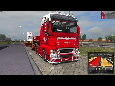 Euro Truck Simulator 2 (1.27) MAN TGX 2010 V3.7 BY XBS + DLC's & Mods