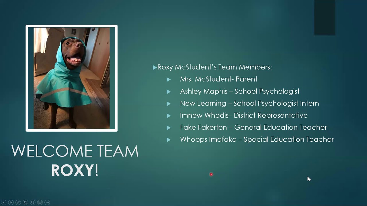 School Psych Stuff: Using PowerPoint for School Evaluation Meetings