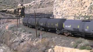 preview picture of video 'Railroad Action at Soldier Summit - April 2011 (Part 8)'
