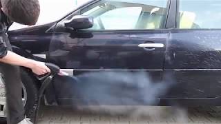 Myjki parowe Optima Steamer - Czyszczenie zabłoconego samochodu parą!