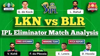 LKN VS BLR Dream11 Team | LKN VS BLR Dream11 | Dream11 Today Match Prediction