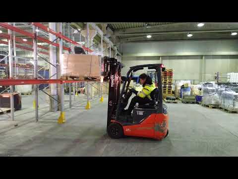 Vastapainotrukilla työskentely