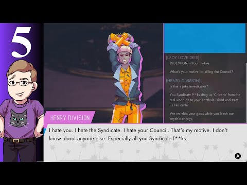 Let's Play Paradise Killer (Blind) Part 5 - Meeting Henry Division