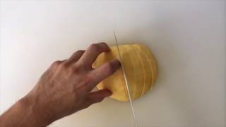 How to Slice Acorn Squash