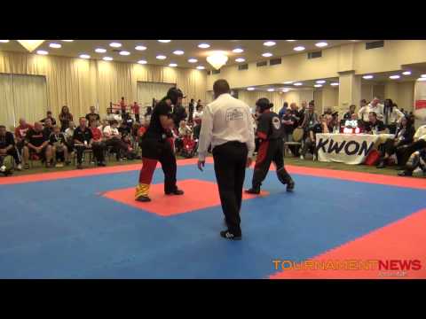 Germany vs England Women Team Light Contact round 1 at WKA World Championships 2012
