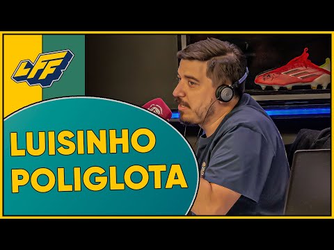 LUISINHO EXPLICA COMO CONSEGUE FAZER A TRADUÇÃO SIMULTÂNEA DE TANTAS LÍNGUAS DIFERENTES NA COPA