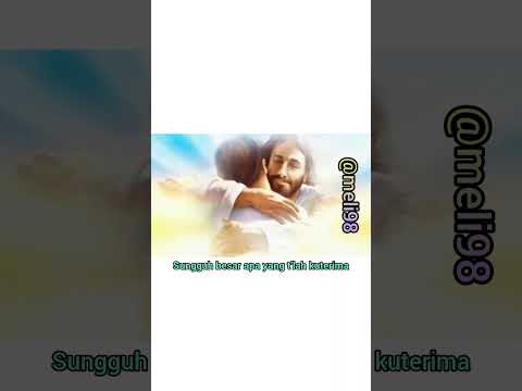 Lirik lagu rohani short ku dicintai olehMu #rohanikristen #shorts