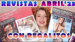 REVISTAS con regalitos ABRIL 2023. Vamos a ver lo qué traen las revistas de moda! #revistasregalos
