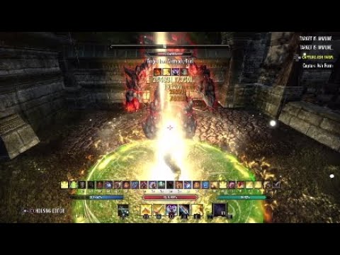 Magicka Templar Dragonhold dps test