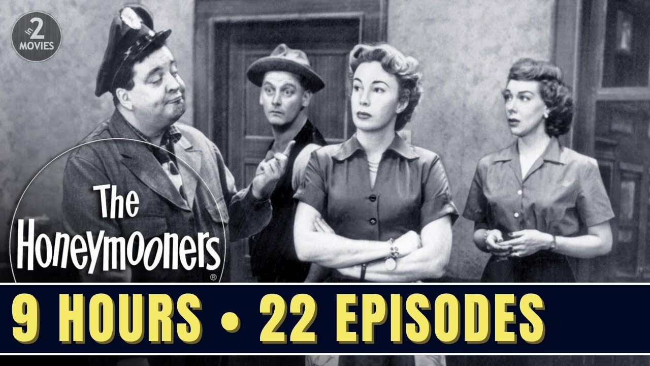 The Honeymooners Full Episodes - 9 Hours - #jackiegleason #classictv #classiccomedy