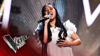 Justine Performs &#39;One Moment In Time&#39; | The Semi Final | The Voice Kids UK 2020