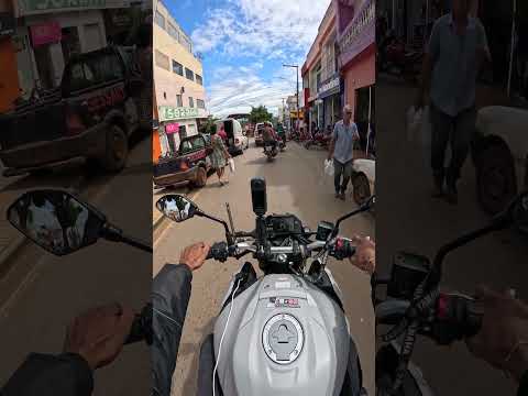 Pelas ruas de Iraquara na Bahia 👏🏽 #pamotovlog #motovlog #iraquara