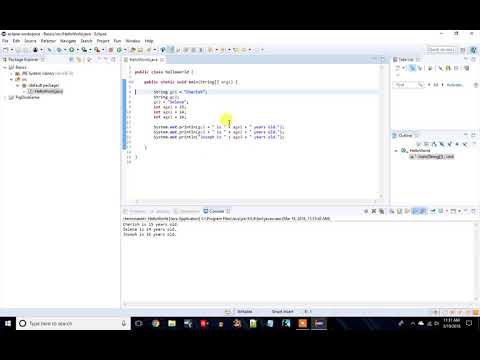 04 Java Programming Basics Joining Integers And Strings