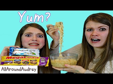 Yummy or Yucky? - Snacks Around the World / AllAroundAudrey Video