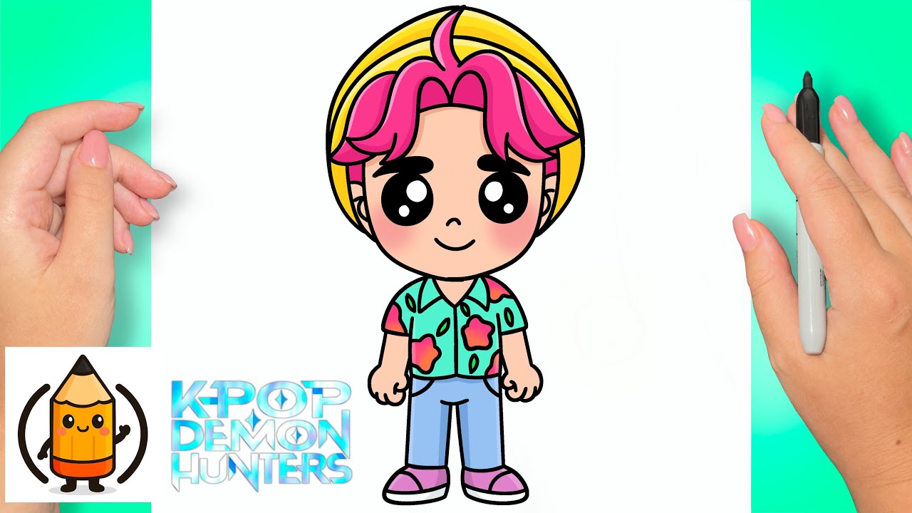 How To Draw Abby | K Pop Demon Hunters 