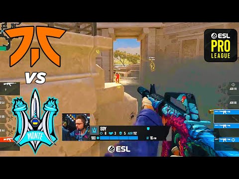PLAYOFFS! - Fnatic vs Monte - HIGHLIGHTS - ESL Pro League S18 l CSGO