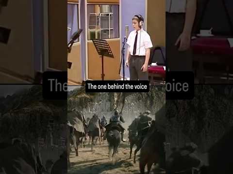 In The Lord of the Rings the beautiful soprano voice belongs to Ben Del Maestro, a boy soprano