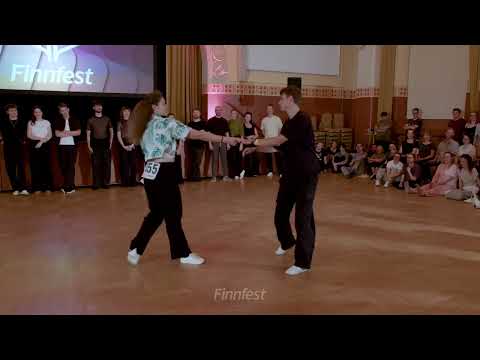 Tobias Gerwald & Daria Klimovitskaya - 3rd place Advanced Jack&Jill Finals - Finnfest 2025