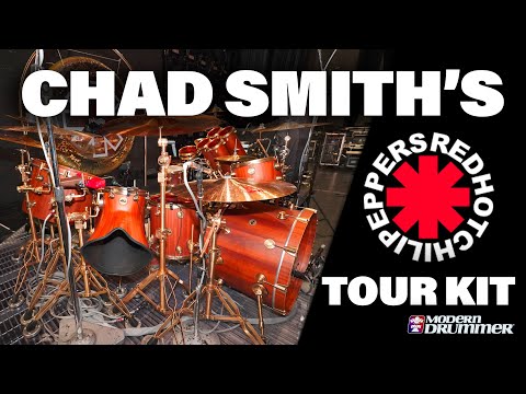 Chad Smith - Red Hot Chili Peppers - Tour Kit Rundown by Chris Warren