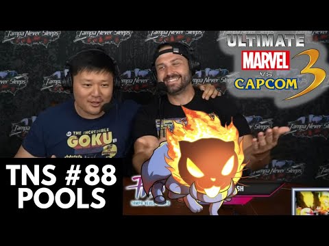 TNS UMvC3 Tournament #88 Pools and Top 16 (Frank West Deadpool Chun-Li Shuma-Gorath Captain America)
