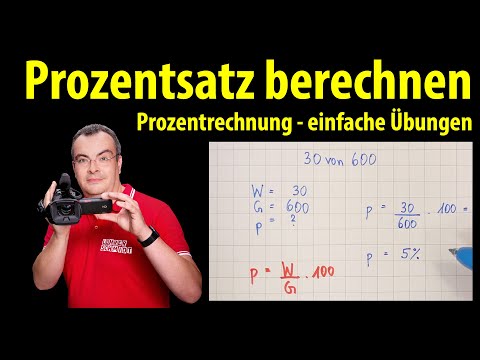 Calculating percentages - simple exercises | Percentage calculation | Lehrerschmidt
