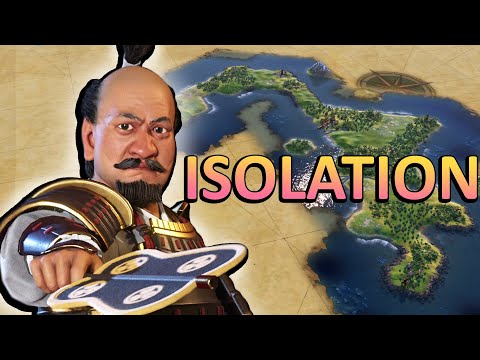 TOKUGAWA of Japan Is The Perfect Civ To Never Meet Another Civ Ever Again. Forever. Alone.