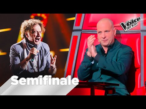 Bruno sings “Uomini soli” of Pooh, Semifinal | The Voice Senior Italy 2025