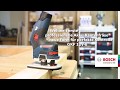 Bosch PRO Akku-Kantenfräse GKF 12V-8, 2 x Akku GBA 12V 3.0Ah in L-BOXX Video