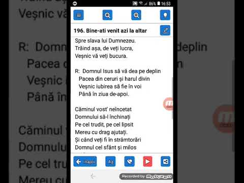 Bine ați venit azi la altar