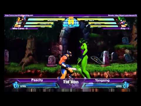 EPIC KHAOS MARCH MvC3 2v2 Teams - Who Cares vs Fray