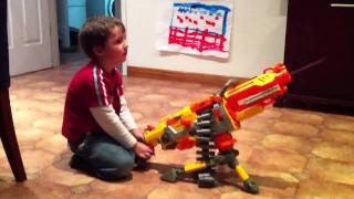 Nerf Belt Fed Machine Gun