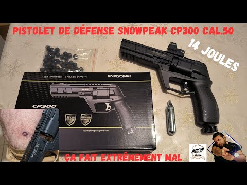 Le revolver de défense le moins cher ! Snowpeak CP300 CAL.50 ! Je le test sur moi