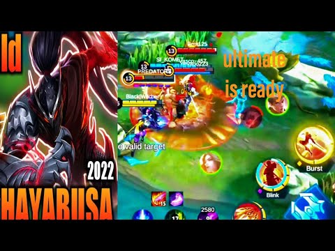 Hayabusa🔥Best Build 2022 | Top 1 Global Hayabusa Build 🗡| Hayabusa - Mobile Legends |24 Kill