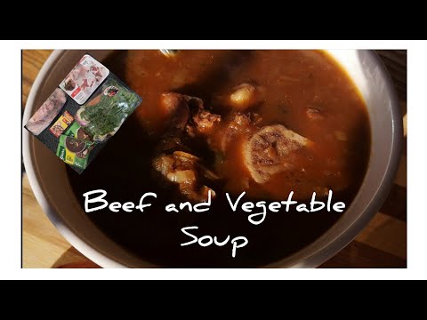 BEEF AND VEGETABLE SOUP RECIPE |SUPER EASY|DELICIOUS