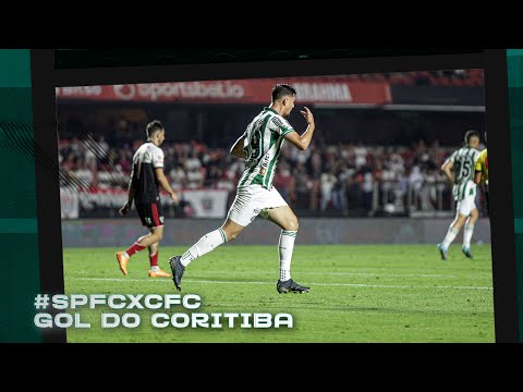 SÃO PAULO 3 X 1 CORITIBA | Gol do Coritiba