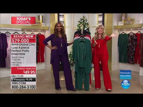 HSN | IMAN Global Chic Fashions 11.11.2017 - 06 AM