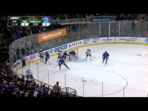 NHL 2014 10 27 Minnesota Wild vs New York Rangers