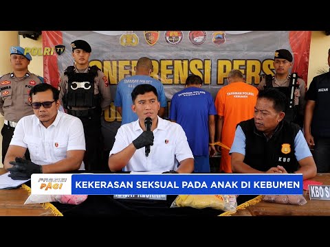 POLRES KEBUMEN BEKUK TIGA PELAKU KEKERASAN SEKSUAL PADA ANAK