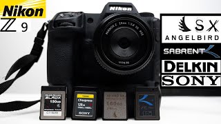 Nikon Z9 Nikon Z8 - CF Express Card type B Review - Sabrent , ANGELBIRD AV PRO SX , and DELKIN $200
