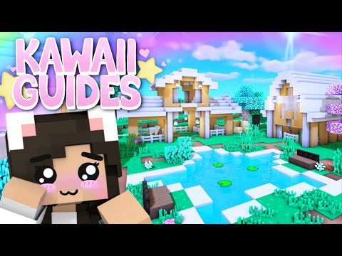 💙How to Build Animal Stables! X Life Minecraft Tutorial | Kawaii Guides