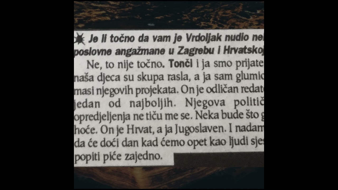 Je li Antun Vrdoljak nudio Šerbedžiji angažman u Hrvatskoj? #povijestplus #shorts #shortsfeed
