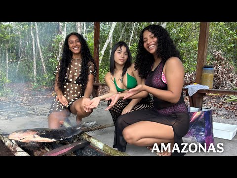 Aventura na Praia com MINHAS PRIMAS: Tambaqui e muita Diversão no Amazonas 