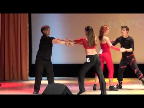 Кубок Морской Славы - 2014. Хастл. Денис Балакин и Оксана Александрович...